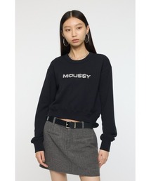 MOUSSY | 【25年AW新作】LITTLE POPS LOGO プルオーバー(スウェット)