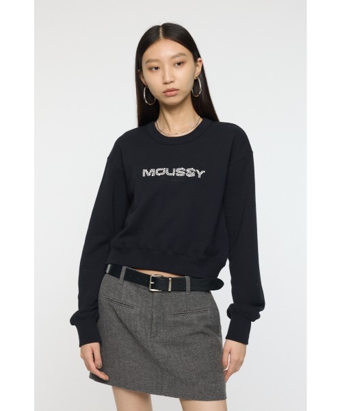 25年AW新作】LITTLE POPS LOGO プルオーバー（スウェット）｜MOUSSY