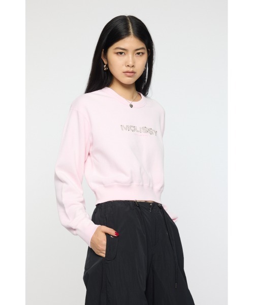 25年AW新作】LITTLE POPS LOGO プルオーバー（スウェット）｜MOUSSY