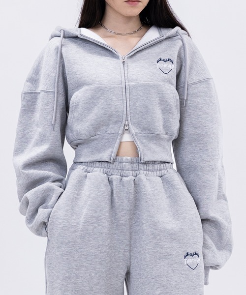 セール】【at】〔THRASHER/スラッシャー〕ショート ダブルジップ