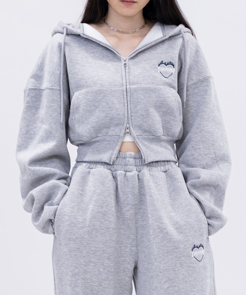 セール】【at】〔THRASHER/スラッシャー〕ショート ダブルジップ