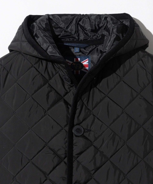 LAVENHAM（ラベンハム）の「LAVENHAM BRUNDON ラベンハム ブランドン キルティングジャケット（ダウンジャケット/コート・レディース・ブラック系2/ブラック系1・8/12/10）」の12枚目の写真