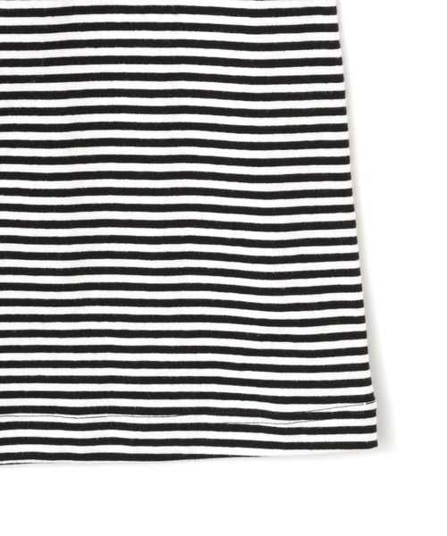 atmos pink（アトモスピンク）の「atmos pink Border Long Skirt / アトモス ピンク ボーダー ロング スカート（スカート・レディース・ピンク/ホワイト・FREE）」の5枚目の写真