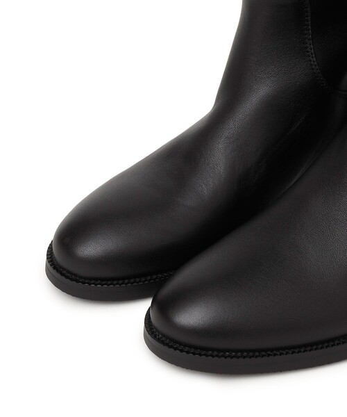 FAEDA（ファエダ）の「FAEDA:フラット ロング ブーツ（ブーツ・レディース・ブラック・38/37/36）」の6枚目の写真