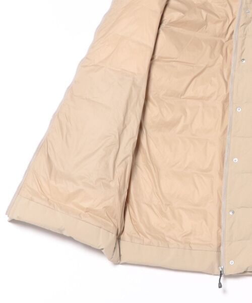 Eddie Bauer（エディーバウアー）の「ストラタスサーモ ダウンコート（ダウンジャケット/コート・レディース・ブラウン/ベージュ/ブラック・M/S/XL/L）」の4枚目の写真