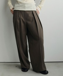 Tuck Wide Pants