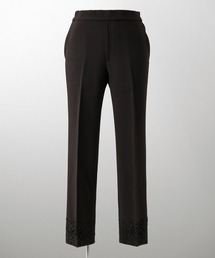 HUIT bouquet（ユイット）の「レースヘム センタープレス パンツ HUIT（その他パンツ）」