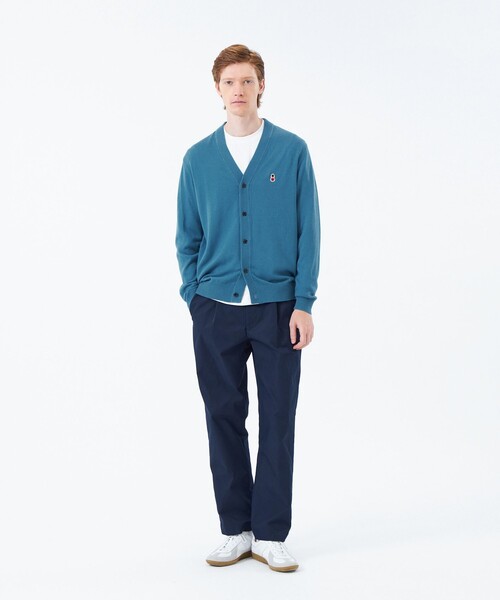 MACKINTOSH PHILOSOPHY(マッキントッシュ フィロソフィー)の「バッキンガムベア 綿ウール天竺 Vネックカーディガン(カーディガン/ボレロ・メンズ・ダークネイビー/ブルー・38/40)」の8枚目の写真