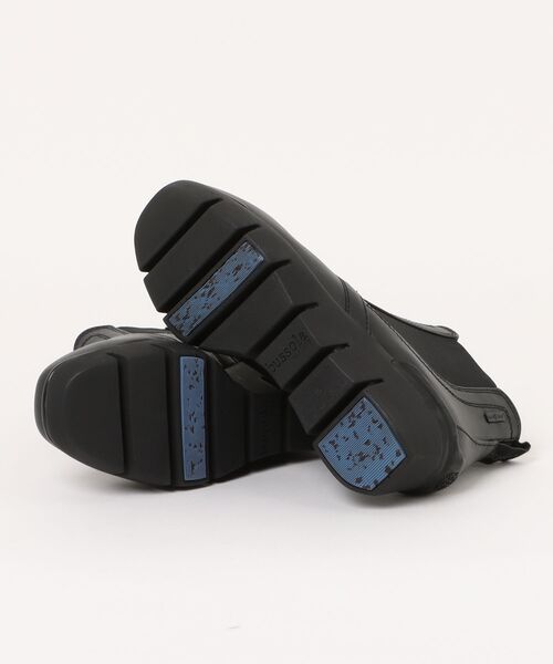 Bussola（ブソラ）の「【bussola】晴雨兼用サイドゴアレザーショートブーツ(94106U)（ブーツ・レディース・ブラック・38/37/36/35）」の3枚目の写真