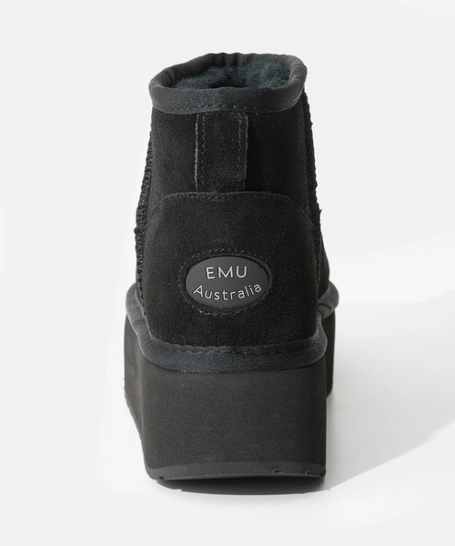 EMU Australia（エミューオーストラリア）の「EMU PLATFORM MICRO エミュー プラットフォーム ムートンブーツ（ブーツ・レディース・ブラック/ブラウン系1・7/8/6）」の12枚目の写真