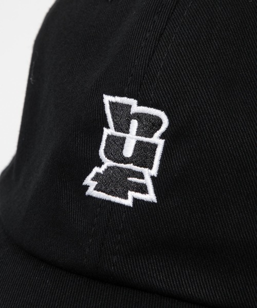 HUF(ハフ)の「HUF MEGABLAST MULTI 6 PANEL CV HAT ハフ メガブラスト ロゴ刺繍 キャップ(キャップ・メンズ・グレー系1/ブラック・FREE)」の5枚目の写真