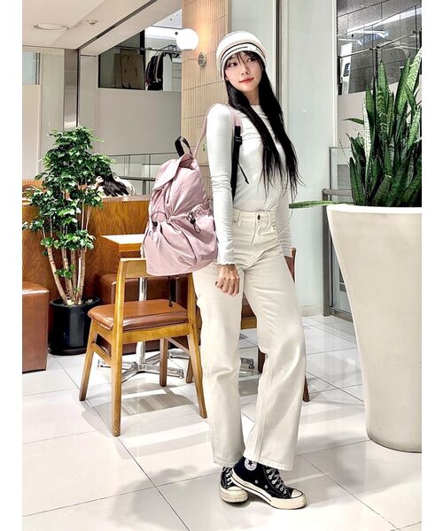 NICK&NICOLE(ニックアンドニコール)の「NICOLE WAVE KNIT_IVORY(Tシャツ/カットソー・レディース・その他・FREE)」の4枚目の写真