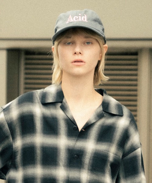 IDEA BOOKS（アイディアブックス）の「【IDEA for bonjour records】Exclusive ACID CAP（キャップ・メンズ・チャコールグレー/ブラック・FREE）」の2枚目の写真