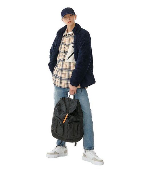 MUSINSA STANDARD（ムシンサスタンダード）の「シャギーフリースジップアップジャケット[ネイビー]（その他アウター・メンズ・その他・MEDIUM/LARGE/X-LARGE/XX-LARGE）」の9枚目の写真