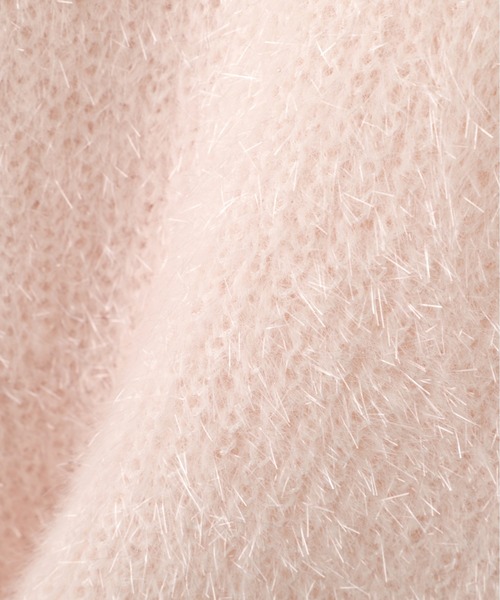 JILL by JILL STUART(ジルバイジルスチュアート)の「◇サイドリボンフィルムフェザーニット(ニット/セーター・レディース・グレー/ブルー/ホワイト/ピンク・FREE)」の12枚目の写真