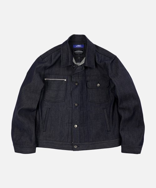 FRIZMWORKS(フリズムワークス)の「DENIM TRUCKER JACKET 003 _ RIGID INDIGO(デニムジャケット・メンズ・その他・MEDIUM)」の2枚目の写真