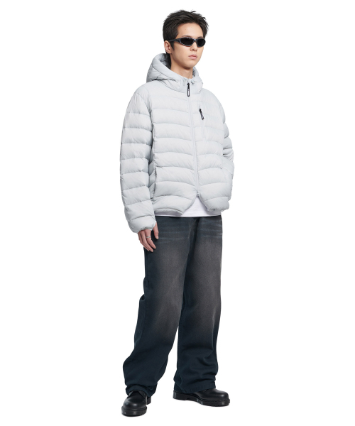 NOMANUAL(NOMANUAL)の「CREST LIGHT DUCK DOWN - GRAY(ダウンジャケット/コート・レディース・その他・X-LARGE/SMALL/MEDIUM/LARGE)」の4枚目の写真