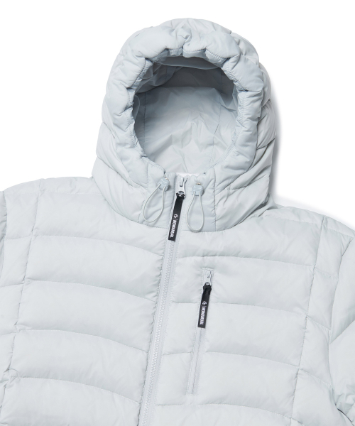 NOMANUAL(NOMANUAL)の「CREST LIGHT DUCK DOWN - GRAY(ダウンジャケット/コート・レディース・その他・X-LARGE/SMALL/MEDIUM/LARGE)」の7枚目の写真