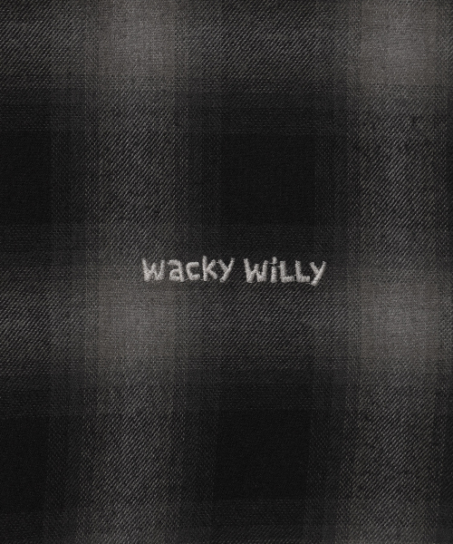 Wacky WiLLy(ワッキーウィリー)の「ダイングチェックシャツグレー(シャツ/ブラウス・レディース・その他・MEDIUM/LARGE/SMALL)」の5枚目の写真
