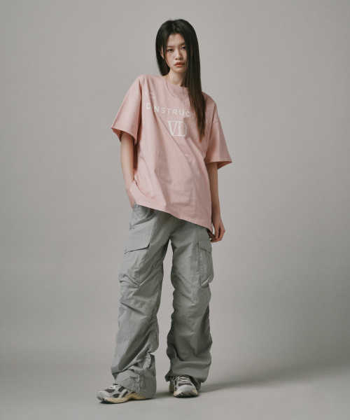 Verdnt（バーダント）の「フロントカーゴナイロンワイドシャーリングパンツ[グレー]（その他パンツ・レディース・グレー・SMALL/MEDIUM/LARGE/X-LARGE）」の8枚目の写真