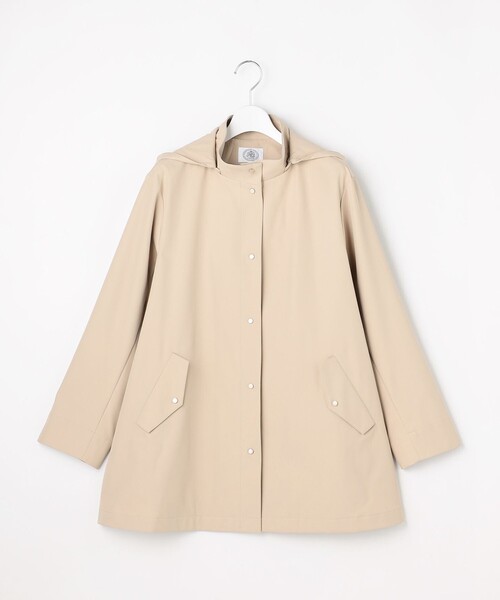 J.PRESS Ladies(J.プレス レディス)の「【春のマストアイテム・2way】ドライツイルストレッチ フーデット アウター(その他アウター・レディース・ベージュ系/ライトグレー系/ネイビー系/ブルー系・S/XS)」の21枚目の写真