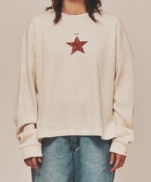 Teem Store（チームストア）の「STAR PETER WAFFLE T-SHIRTS / スタープリントロゴ ワッフルロンT（Tシャツ/カットソー）」