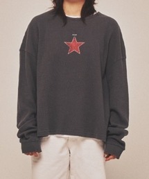 Teem Store（チームストア）の「STAR PETER WAFFLE T-SHIRTS / スタープリントロゴ ワッフルロンT（Tシャツ/カットソー）」