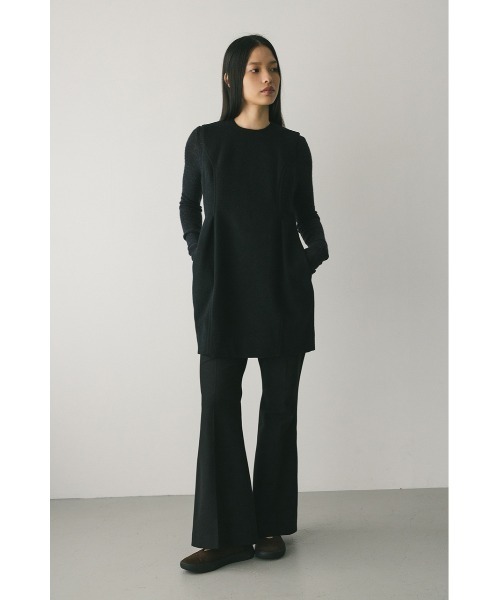 STYLEMIXER(スタイルミキサー)の「ウールミニワンピース(ワンピース・レディース・ブラック/グレー・SMALL/MEDIUM)」の5枚目の写真