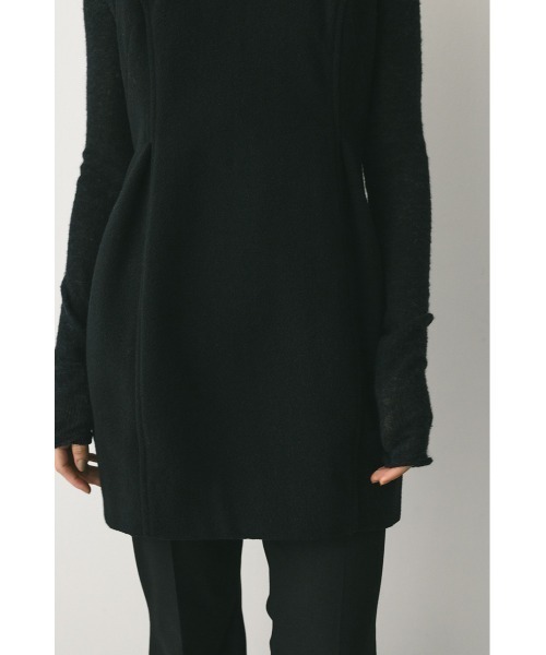 STYLEMIXER(スタイルミキサー)の「ウールミニワンピース(ワンピース・レディース・ブラック/グレー・SMALL/MEDIUM)」の9枚目の写真