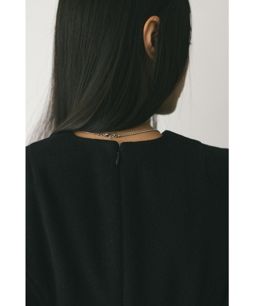 STYLEMIXER(スタイルミキサー)の「ウールミニワンピース(ワンピース・レディース・ブラック/グレー・SMALL/MEDIUM)」の10枚目の写真