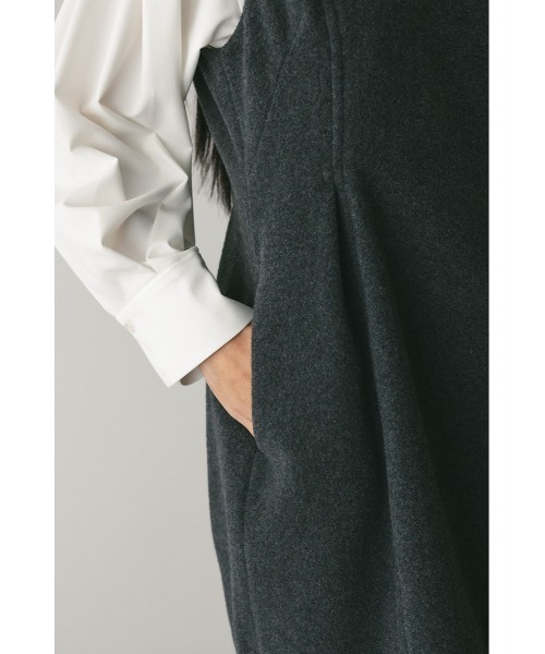 STYLEMIXER(スタイルミキサー)の「ウールミニワンピース(ワンピース・レディース・ブラック/グレー・SMALL/MEDIUM)」の18枚目の写真