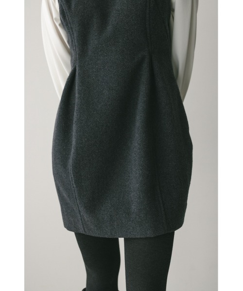 STYLEMIXER(スタイルミキサー)の「ウールミニワンピース(ワンピース・レディース・ブラック/グレー・SMALL/MEDIUM)」の19枚目の写真