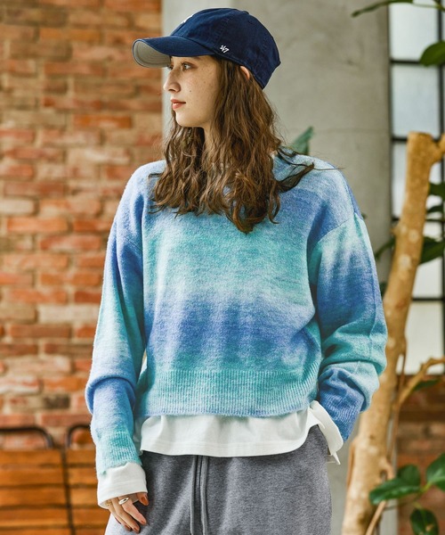 セール】グラデーションニット（ニット/セーター）｜GEORGE'S