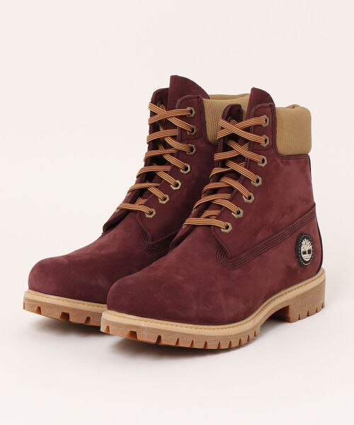 Timberland ティンバーランド 6 IN PREMIUM BOOT RL 6インチ プレミアム ブーツ A2P6W-EQ3 BRGNDY NBCK