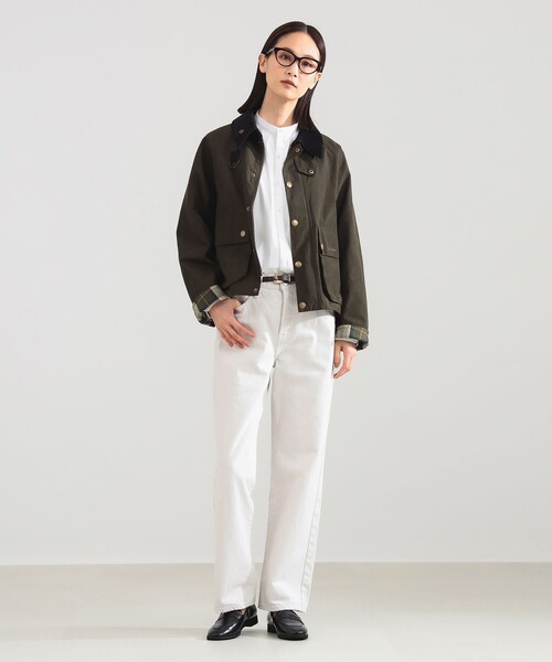 Barbour（バブアー）の「【別注】Barbour / SPEY ジャケット（ブルゾン・レディース・オリーブ/ブラック・38/36）」の21枚目の写真