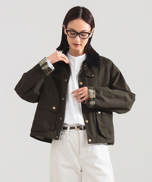 Barbour（バブアー）の「【別注】Barbour / SPEY ジャケット（ブルゾン・レディース・オリーブ/ブラック・38/36）」の15枚目の写真