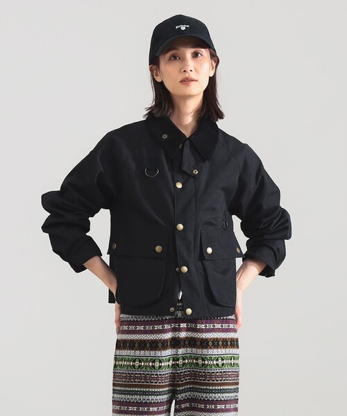 Barbour（バブアー）の「【別注】Barbour / SPEY ジャケット（ブルゾン・レディース・オリーブ/ブラック・38/36）」の20枚目の写真