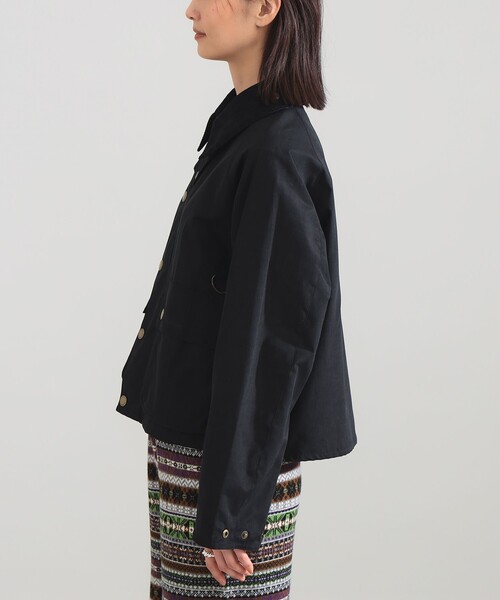 Barbour（バブアー）の「【別注】Barbour / SPEY ジャケット（ブルゾン・レディース・オリーブ/ブラック・38/36）」の10枚目の写真