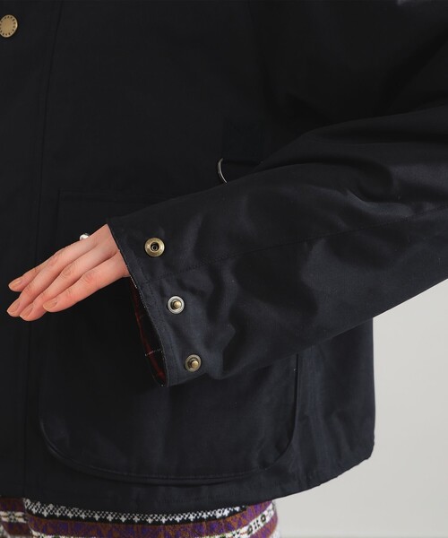 Barbour（バブアー）の「【別注】Barbour / SPEY ジャケット（ブルゾン・レディース・オリーブ/ブラック・38/36）」の13枚目の写真