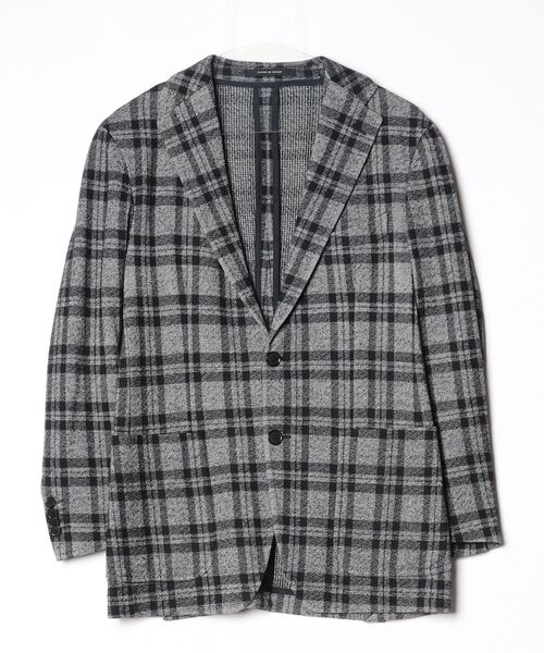 売り切り！新品未使用　TAGLIATORE チェック柄 テーラードジャケット ブランド古着】チェック柄テーラードジャケット（テーラードジャケット