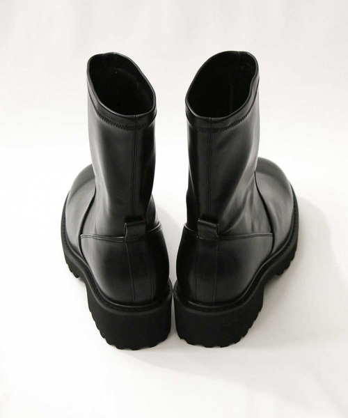 Gready Brilliant（グレディブリリアン）の「トラックソールブーツ（ブーツ・レディース・ブラック・36/37/38）」の6枚目の写真