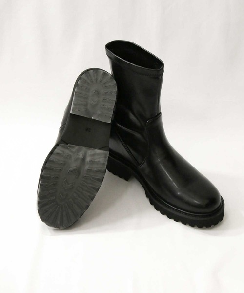 Gready Brilliant（グレディブリリアン）の「トラックソールブーツ（ブーツ・レディース・ブラック・36/37/38）」の7枚目の写真