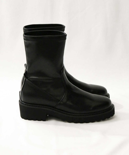 Gready Brilliant（グレディブリリアン）の「トラックソールブーツ（ブーツ・レディース・ブラック・36/37/38）」の5枚目の写真