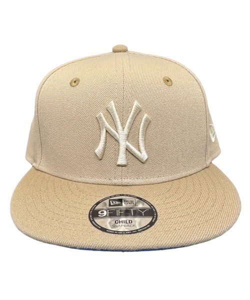 NEW ERA(ニューエラ)の「New Era キャップ CHILD 9FIFTY 帽子 49-53cm(キャップ・キッズ・ブルー/ブラック×ホワイト/ブラック×ゴールド/ネイビー/ベージュ/ライトブルー・50-52cm)」の11枚目の写真