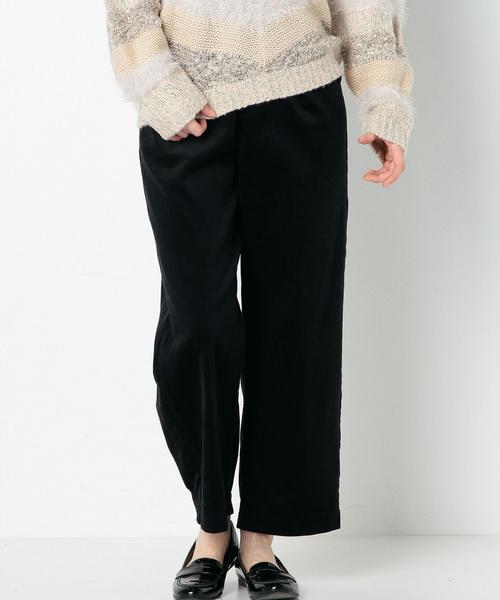 Another Edition（アナザーエディション）の「コーデュロイタックパンツ/AEBC CORD WIDE PT◆（その他パンツ・レディース・オリーブ/ネイビー・FREE）」の2枚目の写真