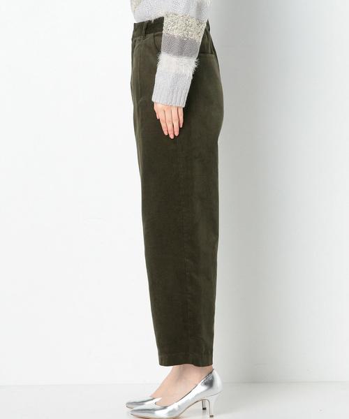 Another Edition（アナザーエディション）の「コーデュロイタックパンツ/AEBC CORD WIDE PT◆（その他パンツ・レディース・オリーブ/ネイビー・FREE）」の5枚目の写真