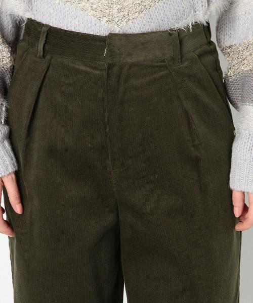 Another Edition（アナザーエディション）の「コーデュロイタックパンツ/AEBC CORD WIDE PT◆（その他パンツ・レディース・オリーブ/ネイビー・FREE）」の7枚目の写真