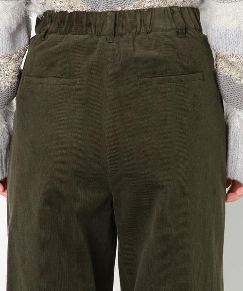 Another Edition（アナザーエディション）の「コーデュロイタックパンツ/AEBC CORD WIDE PT◆（その他パンツ・レディース・オリーブ/ネイビー・FREE）」の12枚目の写真