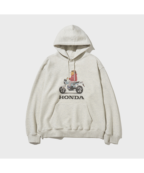 PHYPS MOTORCYCLE(フィップスモーターサイクル)の「DAX Bear Hoodie Oatmeal(パーカー・レディース・その他・MEDIUM/LARGE/X-LARGE/SMALL)」の1枚目の写真
