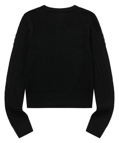 MUCENT（ムセント）の「MUCENT／ADIAN ニットカーディガン（カーディガン/ボレロ・レディース・ブラック/チャコール/ネイビー/グレー・FREE）」の14枚目の写真